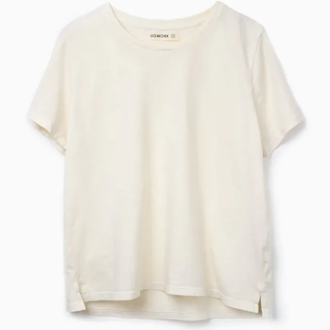 White Cropped Polo